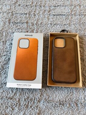 Nomad Modern Leather Case | English Tan | iPhone 16 Pro Max